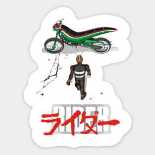 Rider Sticker