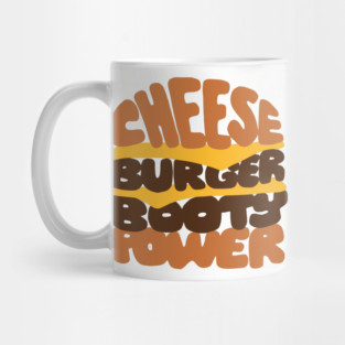 Cheeseburger Booty Power Mug