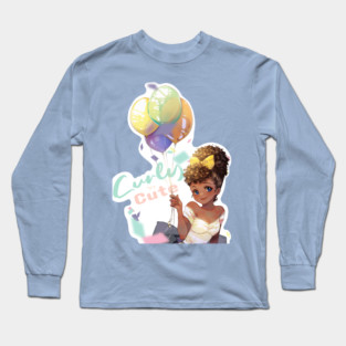 Curly n’ Cute 2 Long Sleeve T-Shirt