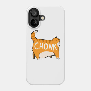 Chonky Orange Tabby Cat Phone Case