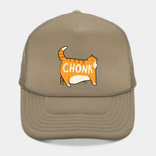 Chonky Orange Tabby Cat Hat