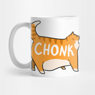 Chonky Orange Tabby Cat Mug