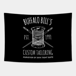 Silence Of the Lambs Buffalo Bill's Custom Tailoring Tapestry