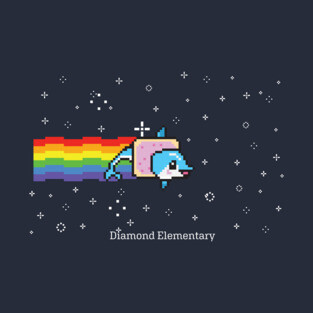 Nyan Diamond Dolphin T-Shirt