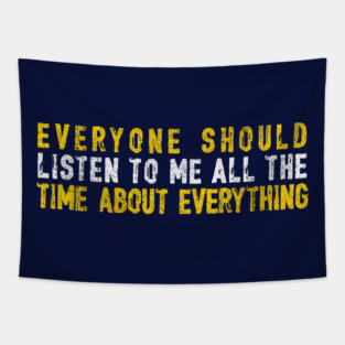 Listen To Me Tapestry