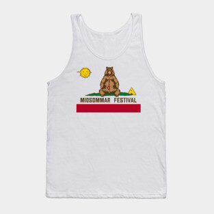 Midsommar Festival Flag Tank Top