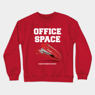Office Space - Alternative Movie Poster Crewneck Sweatshirt