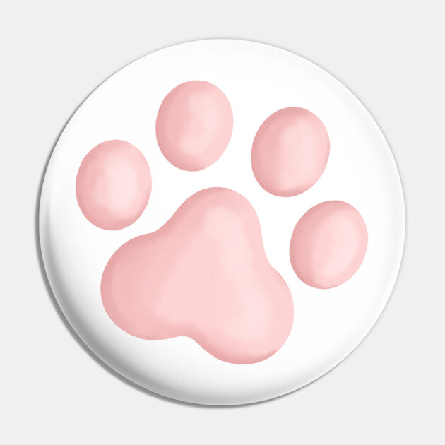 Cat paw toe beans Toe Beans Pin TeePublic