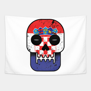 Croatia Till I Die Tapestry