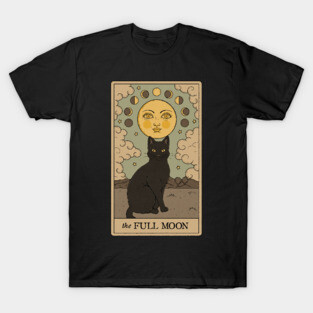 The Full Moon Cat T-Shirt