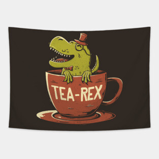Tea-Rex Tapestry