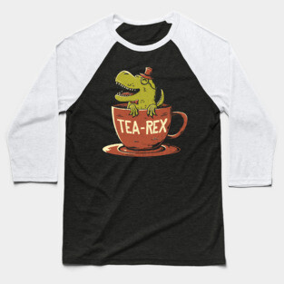 Tea-Rex Baseball T-Shirt