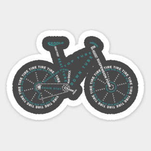 MTB ANATOMY Sticker