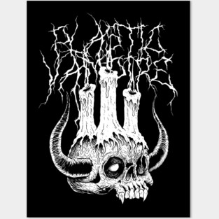 Death Metal Candle Posters and Art