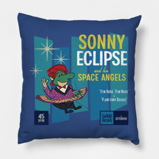 Sonny Eclipse and his Space Angels Pillow