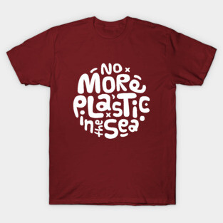 No More Plastic in the Sea Logo T-Shirt