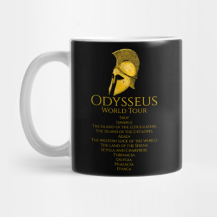 Odysseus World Tour - Ancient Greek Mythology Mug