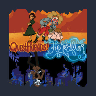 Quest Friends! Logo (Hereafter) T-Shirt