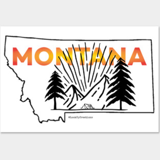 Montana Posters and Art