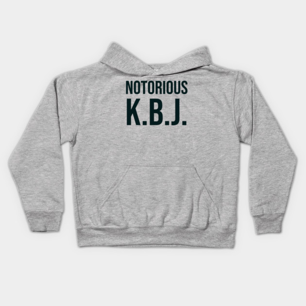 Ketanji Brown Jackson - Notorious KBJ Kids Hoodie by UrbanLifeApparel