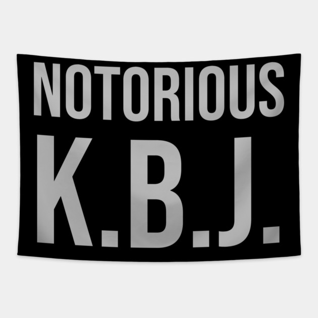 Ketanji Brown Jackson - Notorious KBJ Tapestry by UrbanLifeApparel