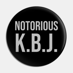 Ketanji Brown Jackson - Notorious KBJ Pin