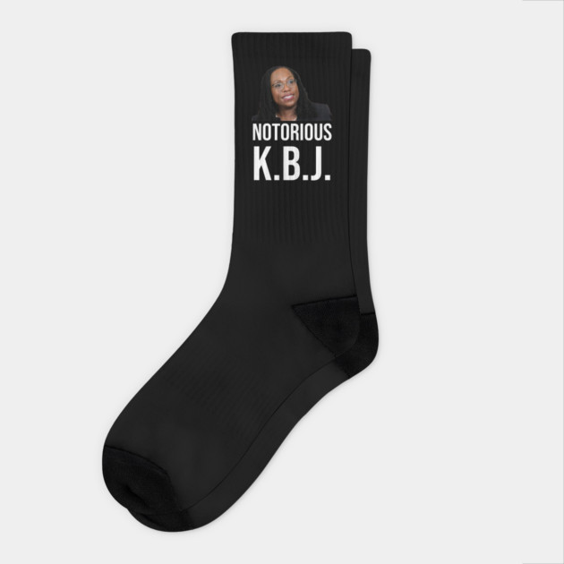 Ketanji Brown Jackson - Notorious KBJ Socks by UrbanLifeApparel