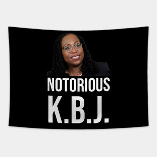 Ketanji Brown Jackson - Notorious KBJ Tapestry