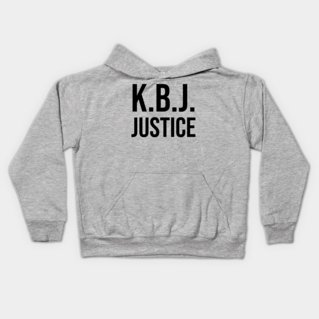 Ketanji Brown Jackson - KBJ Justice Kids Hoodie by UrbanLifeApparel