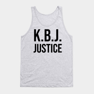 Ketanji Brown Jackson - KBJ Justice Tank Top