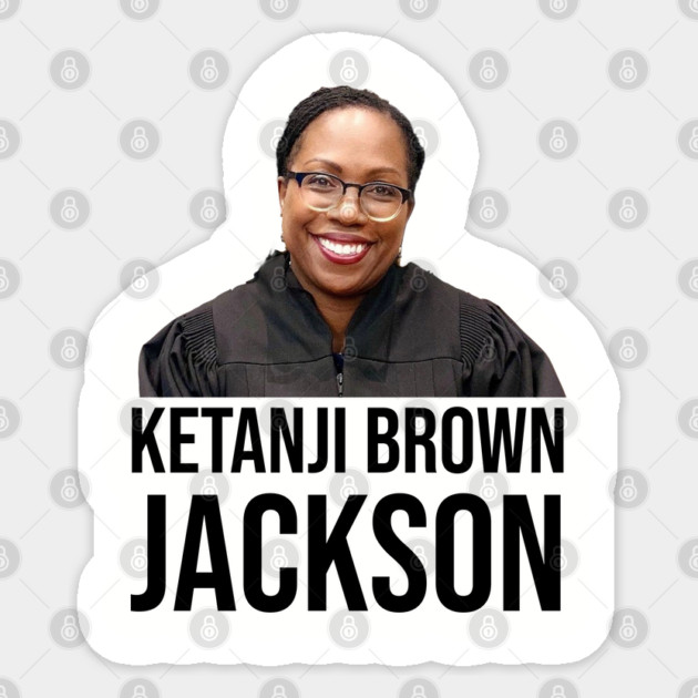 Ketanji Brown Jackson Sticker by UrbanLifeApparel