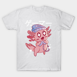 Axolotl Gamer T Shirt P T-Shirt