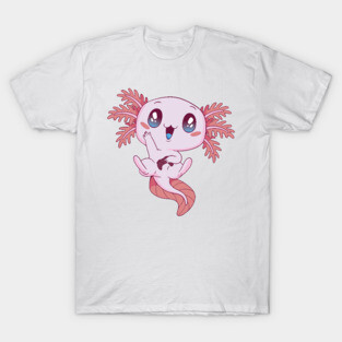 Axolotl Sleeping P R t shirt T-Shirt