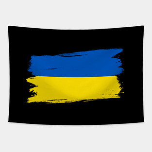 Ukrainian flag Tapestry