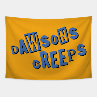 Dawson's Creeps Simple Logo Tapestry