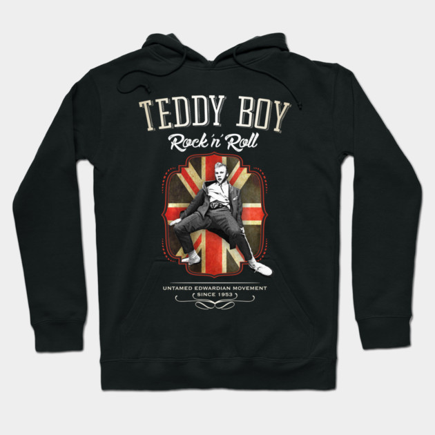 Teddy Boy Rock'n'Roll Teddy Boy Hoodie TeePublic