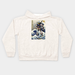 Hokusai Gundam Barbatos Kids Hoodie