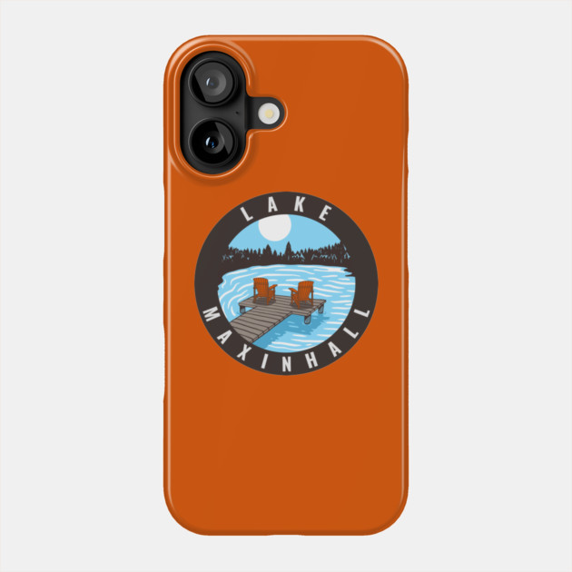 Lake Maxinhall Moon Phone Case by Camp Happy Hour