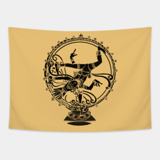 Shiva Hip-hop Tapestry