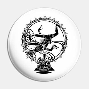 Shiva Hip-hop Pin