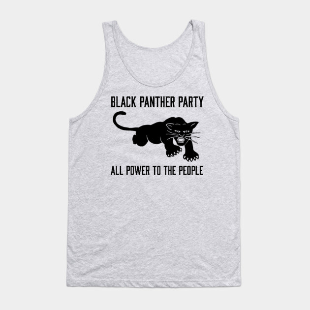 The Black Panther Party, All Power To The People, Black History, Black Lives Matter Tank Top by UrbanLifeApparel