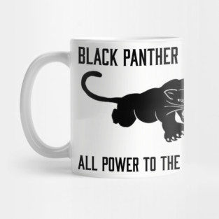 The Black Panther Party, All Power To The People, Black History, Black Lives Matter Mug