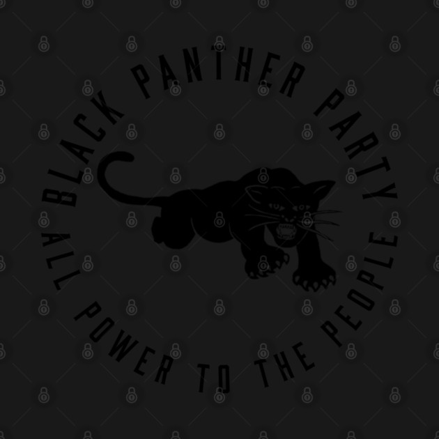 The Black Panther Party, All Power To The People, Black History, Black Lives Matter by UrbanLifeApparel