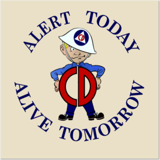 Civil Defense Posters and Art