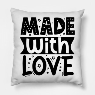 Made With Love Pillow