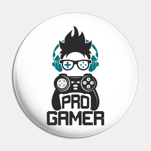 Pro Gamer Pin by DrollDrifter