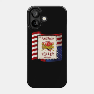 The American Serial Killer Guidebook Logo - Transparent Background Phone Case