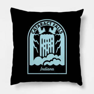 Cataract Falls Indiana Pillow