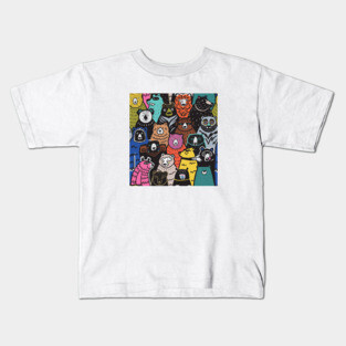 Bears Pattern Kids T-Shirt