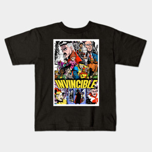 Invincible Poster Manga Style Kids T-Shirt